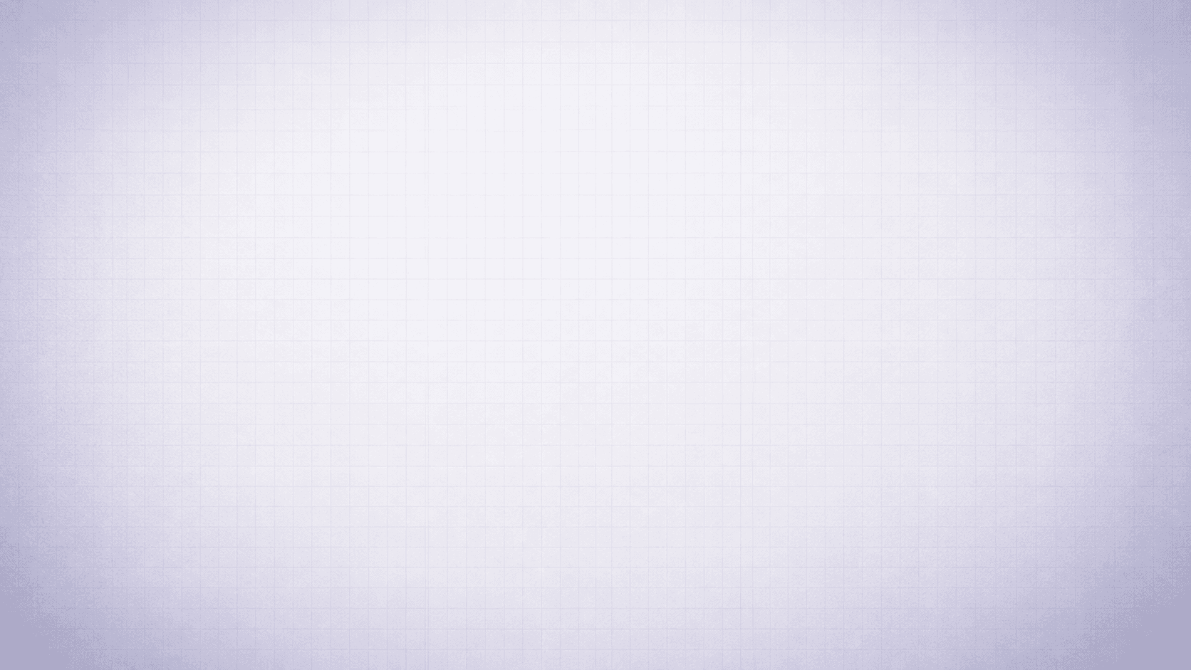 Faint indigo and misty violet grid ruling on soft textured paper